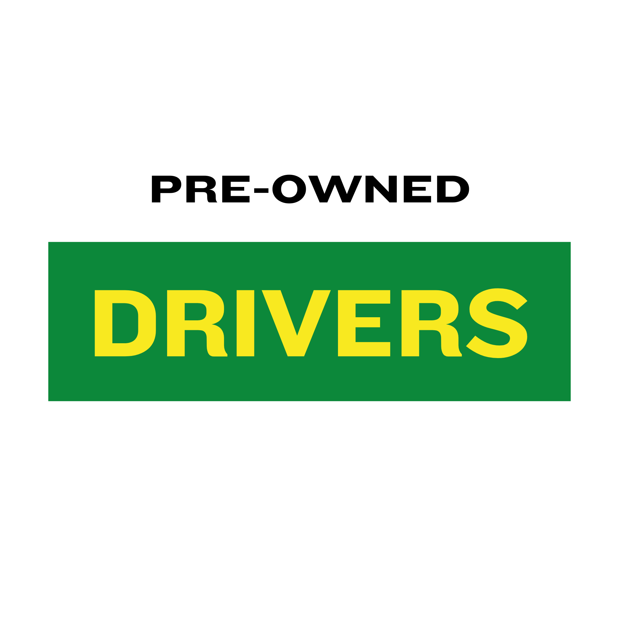 Pre-Owned Drivers