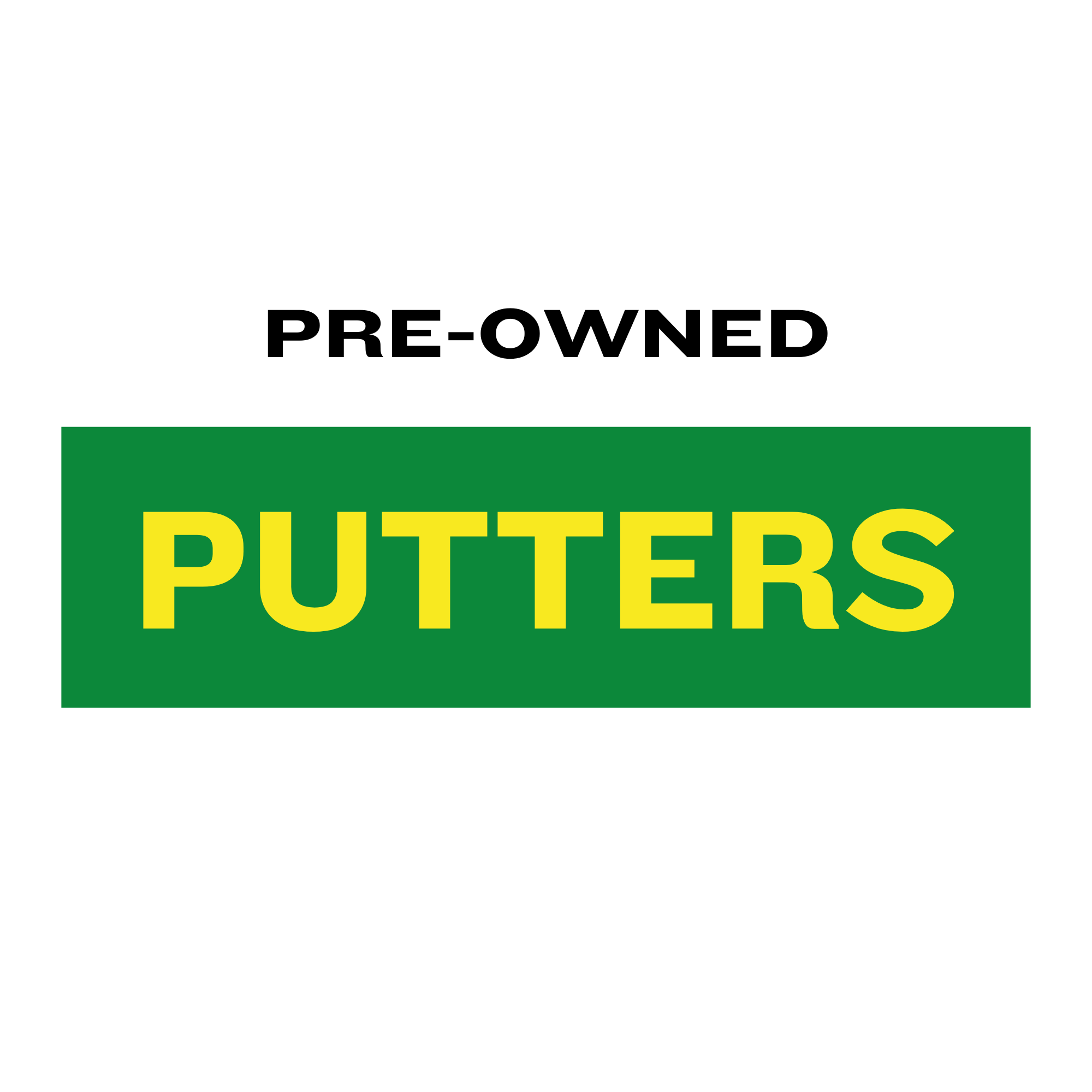 Pre-Owned Putters