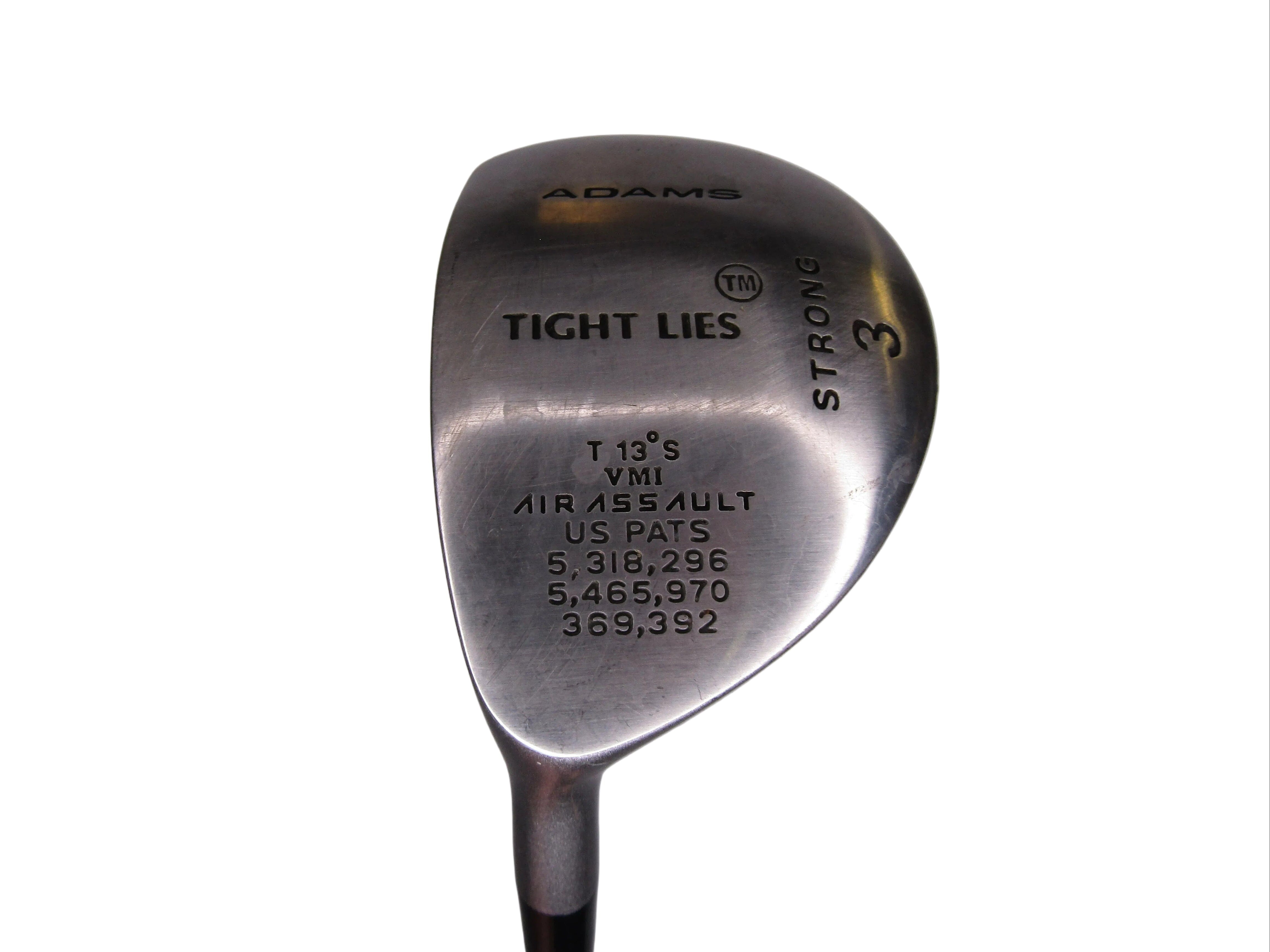 Adams Tight Lies Strong #3 13° FW Stiff Graphite Men's Left Pre-Owned Fairway Woods Adams