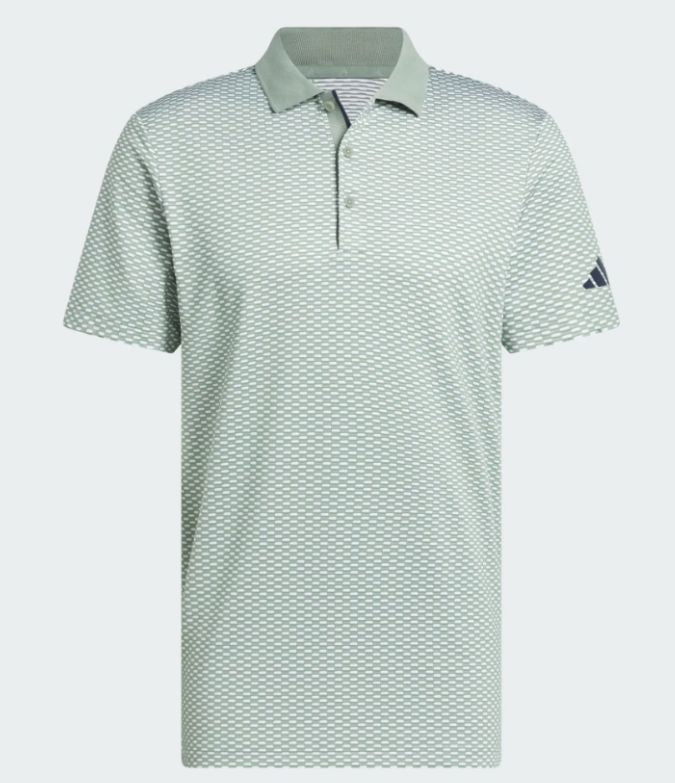 Adidas BTC Textured Polo Men's Olive/White JH1345 Men's Polos Adidas