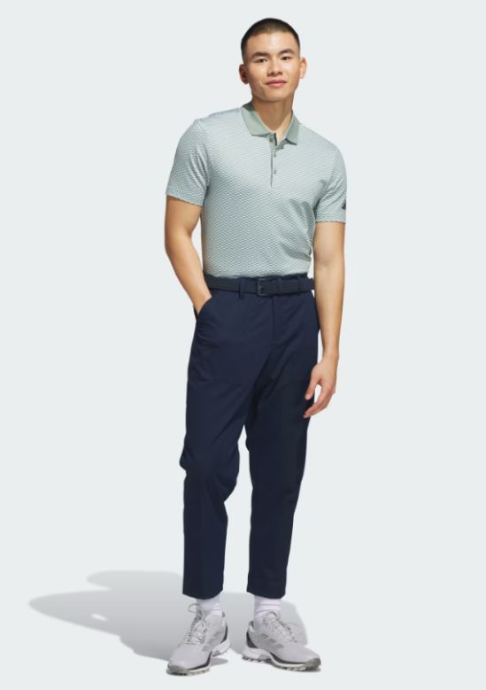 Adidas BTC Textured Polo Men's Olive/White JH1345 Men's Polos Adidas