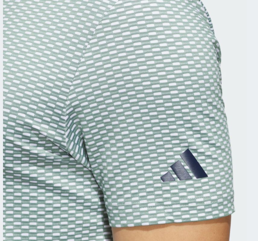 Adidas BTC Textured Polo Men's Olive/White JH1345 Men's Polos Adidas