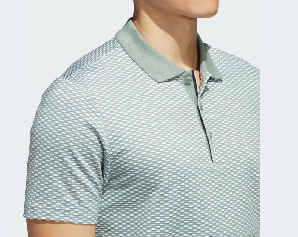 Adidas BTC Textured Polo Men's Olive/White JH1345 Men's Polos Adidas