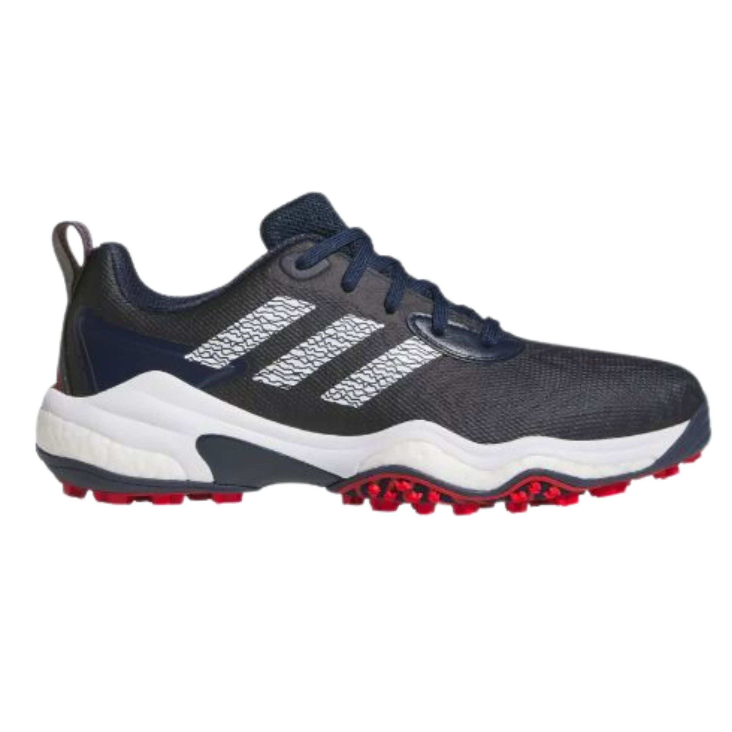 Adidas CodeChaos 25 IH8447 Spikeless Mens Golf Shoes Navy/White/Red Golf Shoes Adidas