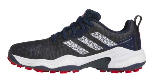Adidas CodeChaos 25 IH8447 Spikeless Mens Golf Shoes Navy/White/Red Golf Shoes Adidas