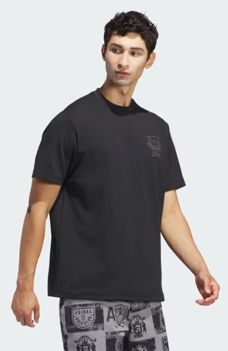 ADIDAS GO-TO MOCK POLO SHIRT - IU4432 Apparel Golf Stuff