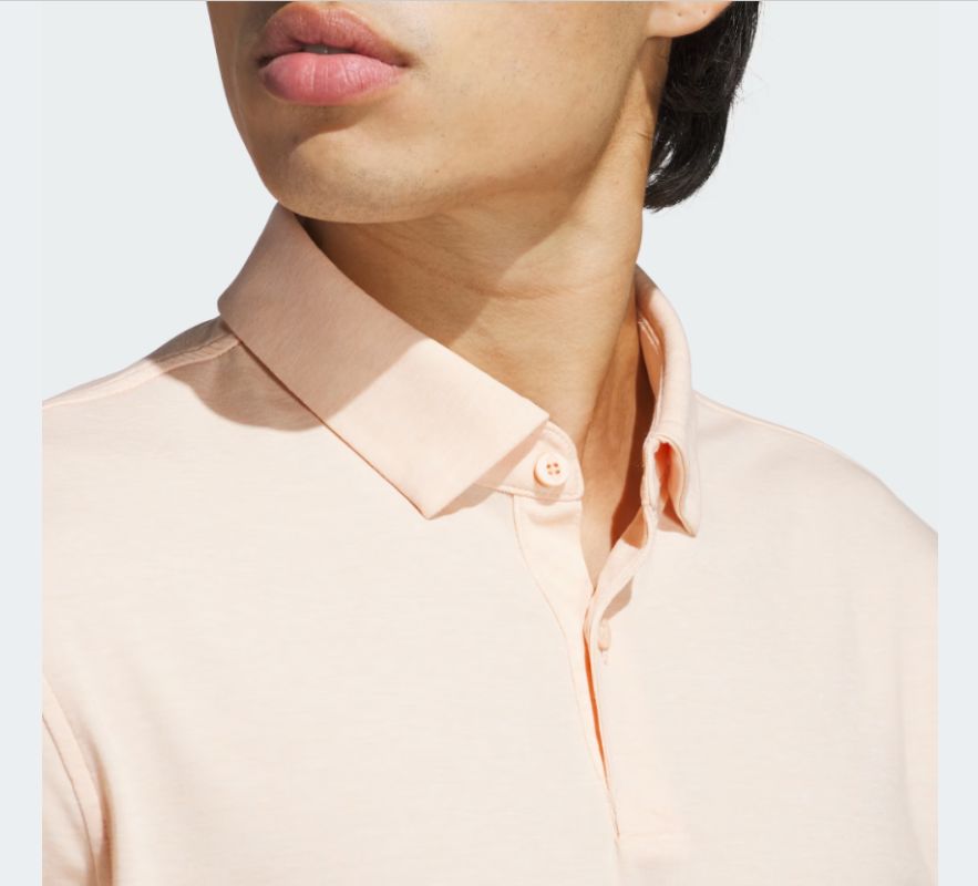 Adidas Go-To Polo Men's Powder Coral Melon JJ1721 Men's Polos Adidas