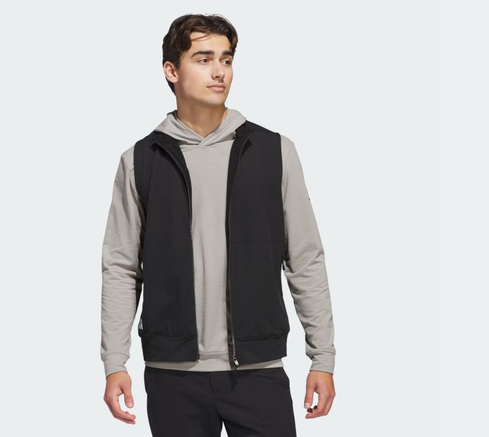 Adidas Men's Tour Full Zip Vest JM0489 Men's Jacket Adidas