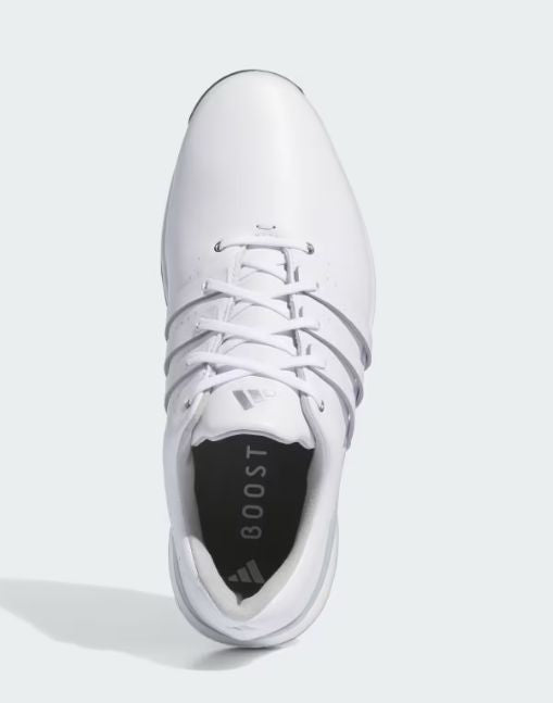 Adidas Men's Tour360 24 Spiked Golf Shoe - White Golf Shoes Adidas