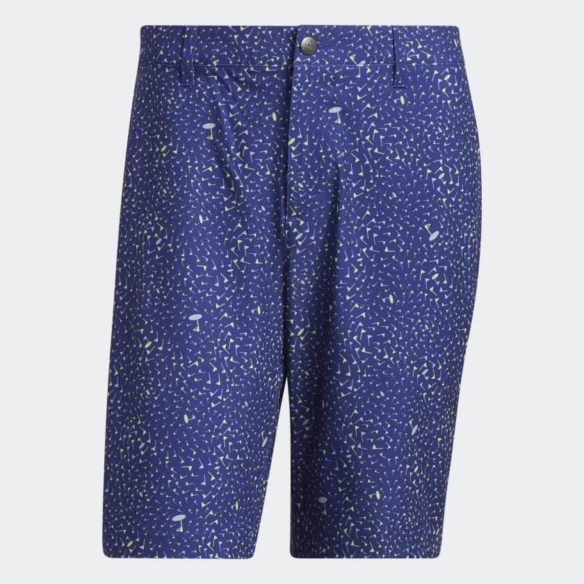 Adidas Men's Ultimate365 Flag-Print Golf Shorts HA9121 Men's Shorts Adidas 34 Men's Purple