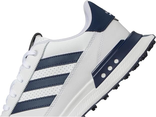 Adidas S2G SL Leather 24 IF6606 Men's Spikeless White/Navy Golf Shoes Men's Spikeless Golf Shoes Adidas