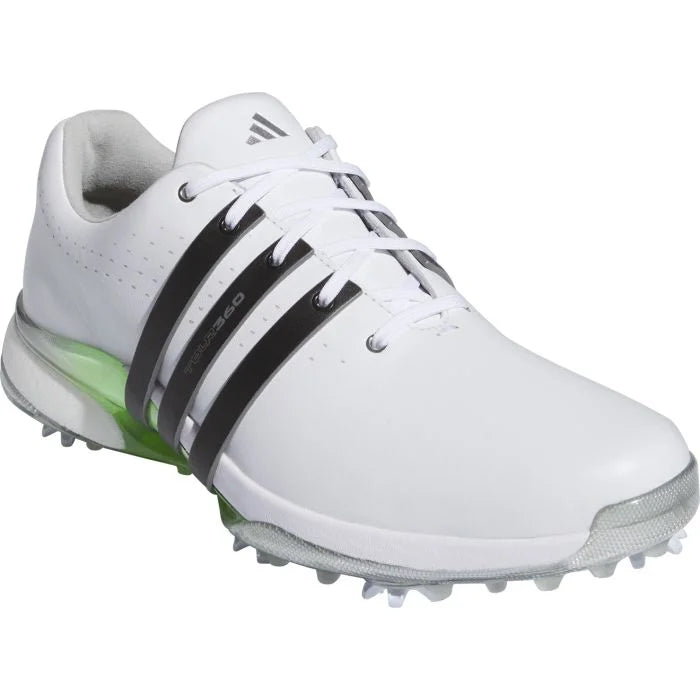 Adidas Tour360 24 IF0243 White/Black/Green Shoes Golf Shoes Adidas