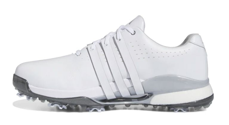 Adidas Tour360 24 IF0248 White/Silver Golf Shoes Adidas