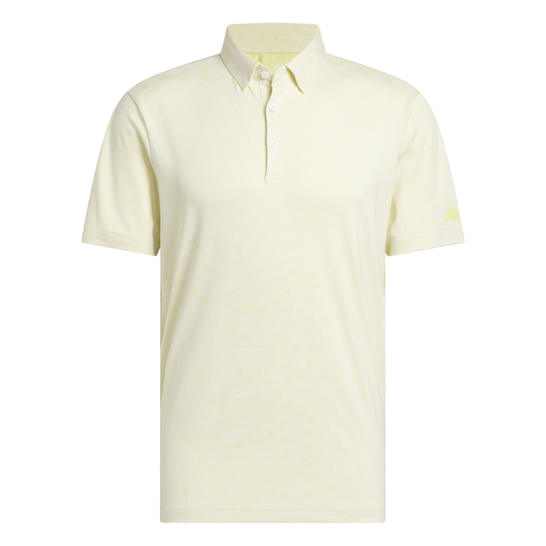 Adidas Ultimate Novelty Polo Men's Light Yellow JF4938 Men's Polos Adidas