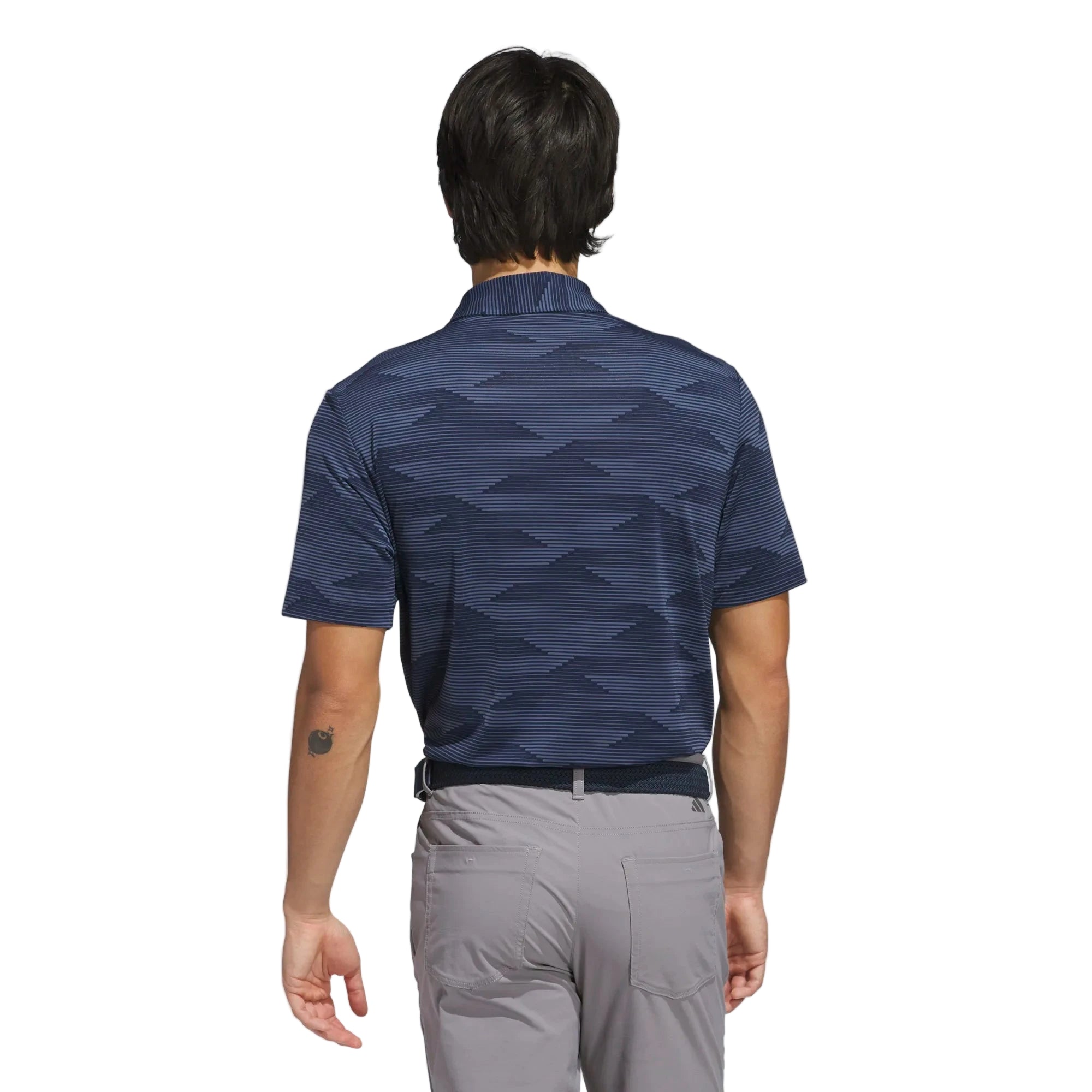Adidas Ultimate Speed Stripe Polo Men's Navy JN9136 Men's Polos Adidas
