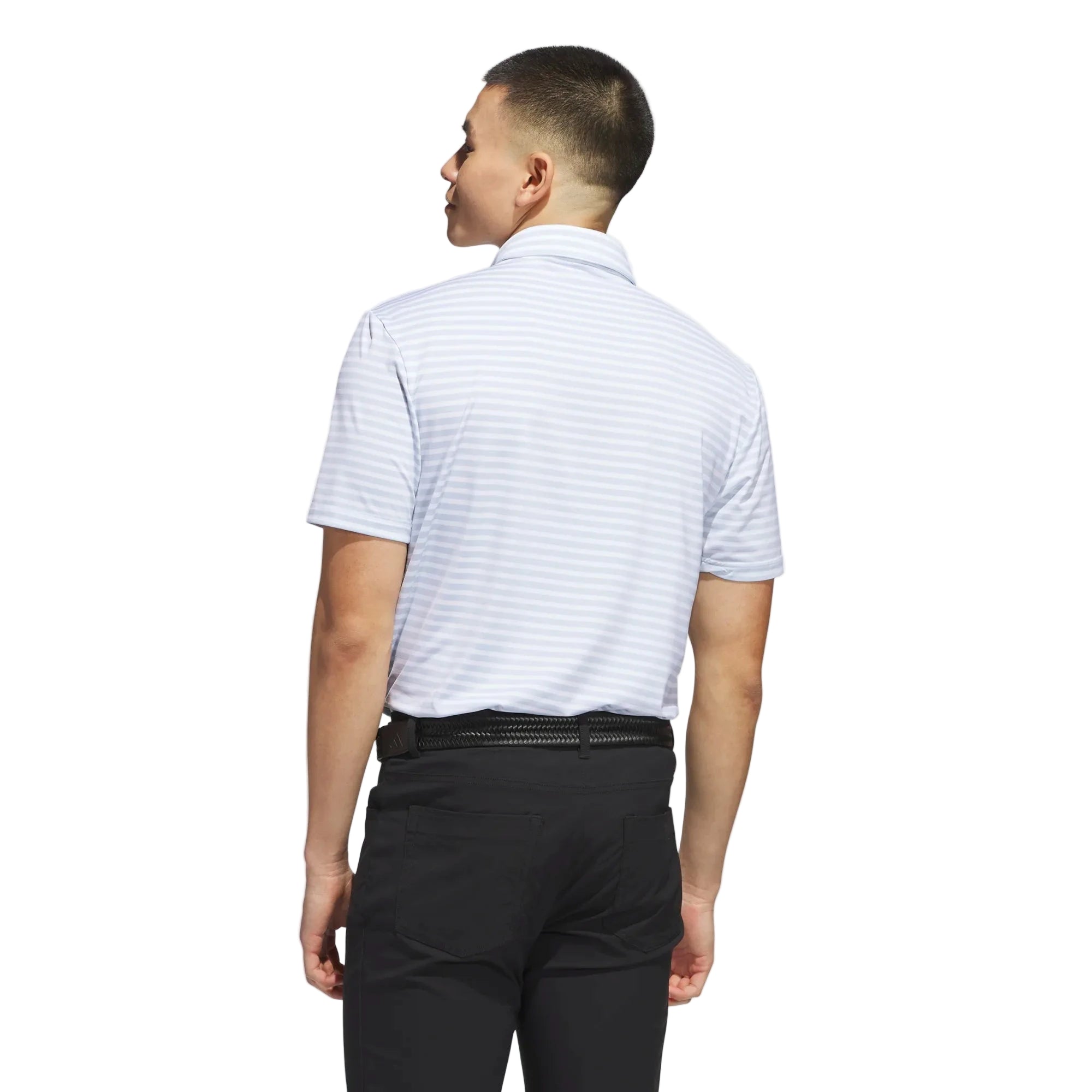 Adidas Ultimate Stripe Polo Men's White JP0475 Men's Polos Adidas