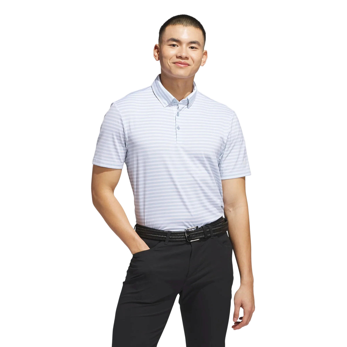 Adidas Ultimate Stripe Polo Men's White JP0475 – Golf Stuff