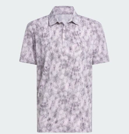 Adidas Ultimate Textured Print Polo Men's Cl Pink/Black KA7914 Men's Polos Adidas