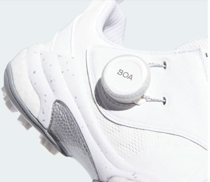 Adidas W CodeChaos Boa 25 IE3447 Women's Spikeless White/Silver Golf Shoes Women's Golf Shoes Adidas
