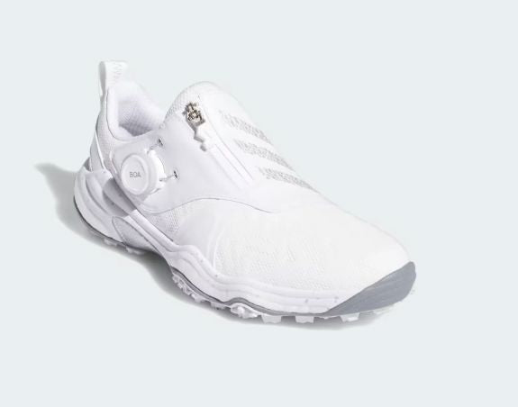 Adidas W CodeChaos Boa 25 IE3447 Women's Spikeless White/Silver Golf Shoes Women's Golf Shoes Adidas