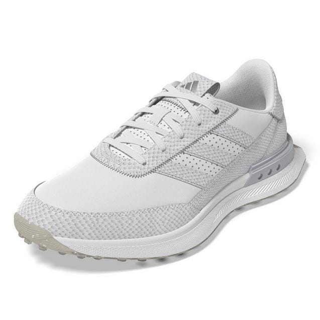 Adidas W S2G SL Leather 25 JI4037 Women's Spikeless White/Silver Golf Shoes Women's Golf Shoes Adidas