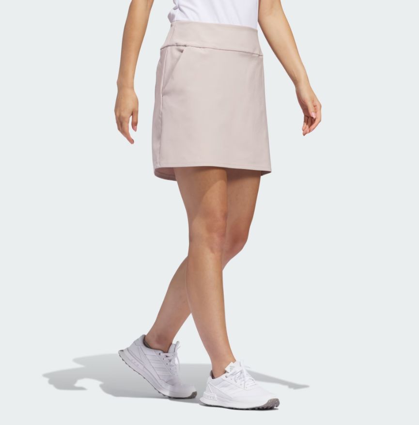 Adidas Women's Ultimate Solid Skort IP2154 Taupe Women's Skorts Adidas