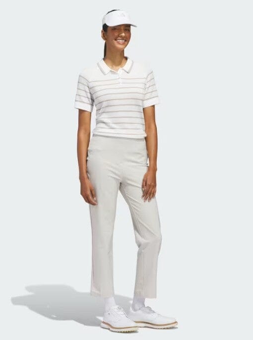 Adidas Women's Ultimate365+ Ankle Golf Pant KC4514 Beige Women's Pants Adidas