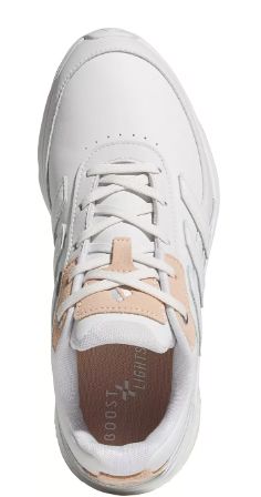 Adidas Zoysia Spikeless Women's Golf Shoe IH2243 White/Grey/Coral Spikeless Golf Shoe Adidas