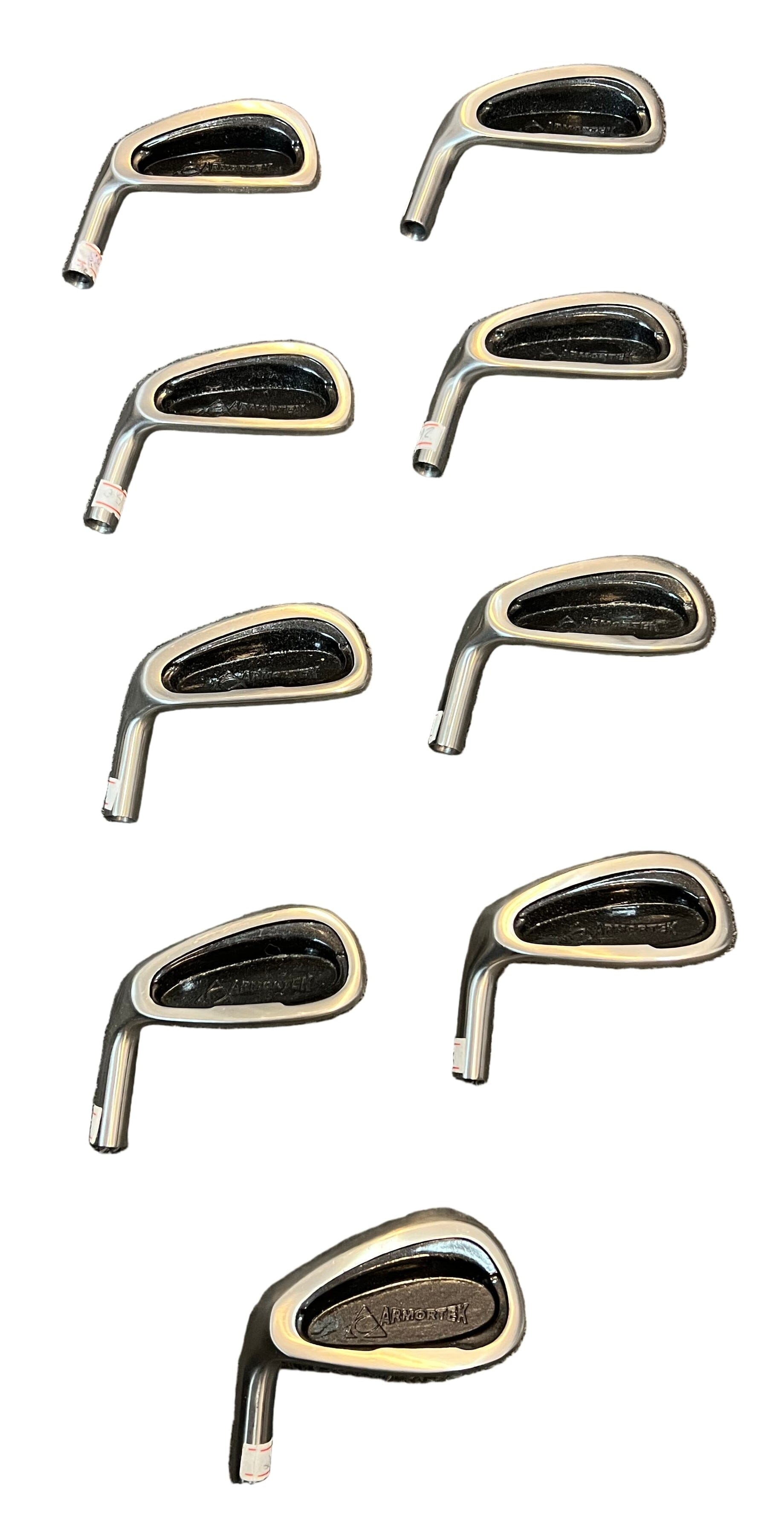 Armortek 9pc Iron HEAD ONLY Left Hand 3-PW SW Golf Club Tools & Parts Integra