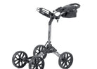 Bag Boy Quad PRO 4 Wheel Push Cart Golf Carts BagBoy Silver/Black