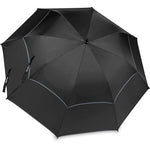 Bag Boy Telescoping Windvent Umbrella Golf Stuff - Save on New and Pre-Owned Golf Equipment Black/Grey 
