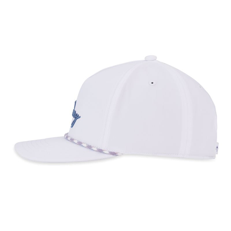 Callaway Birdie Putt Rope Hat White/Slate Blue Hats Callaway
