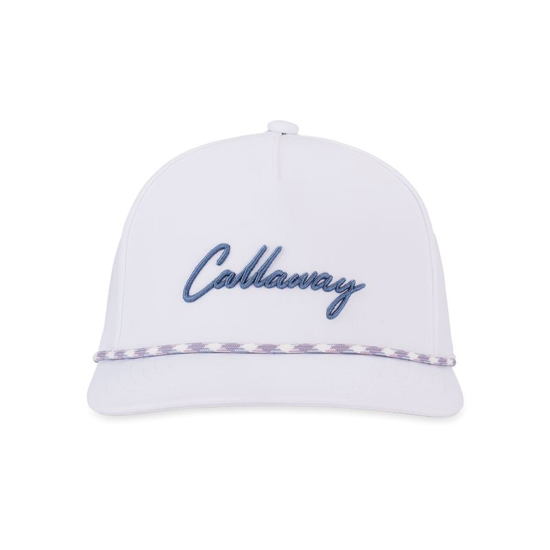 Callaway Birdie Putt Rope Hat White/Slate Blue Hats Callaway