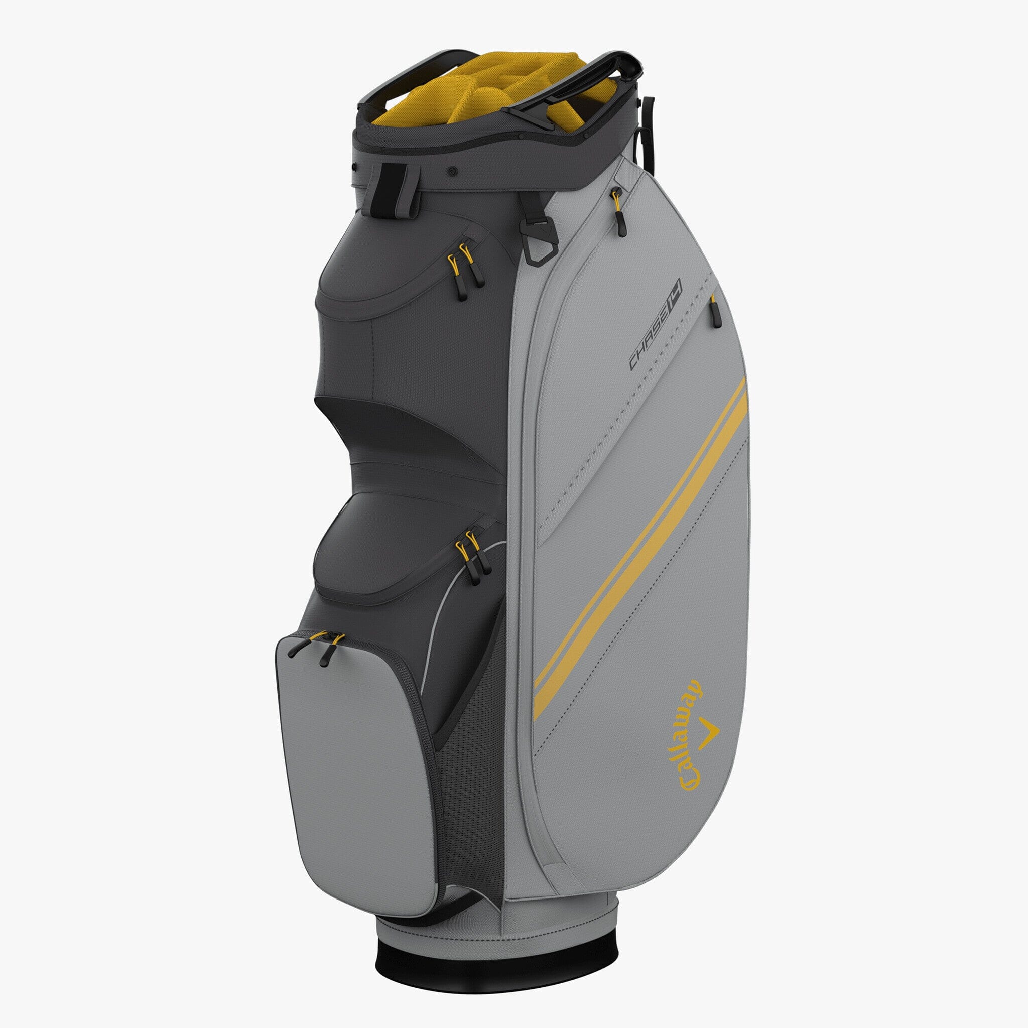 Callaway Chase 14 Cart Bag '25 Cart Bag Callaway Char/Sil/Gldnrod