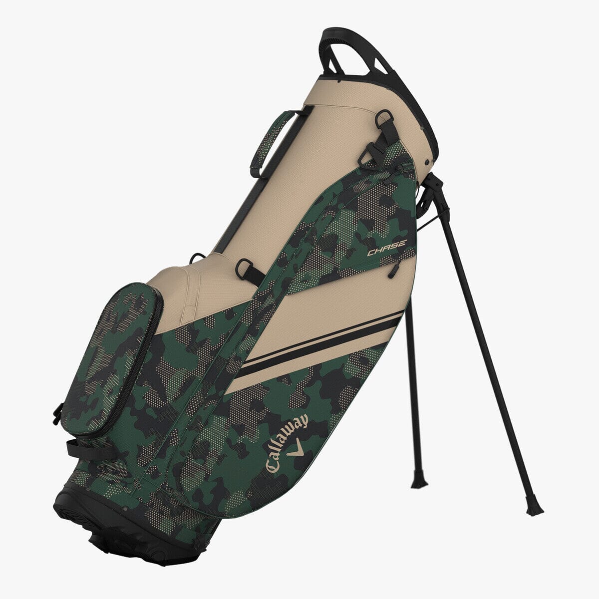 Callaway Chase Stand Bag '25 Stand Bag Callaway Tan/GreenCamo