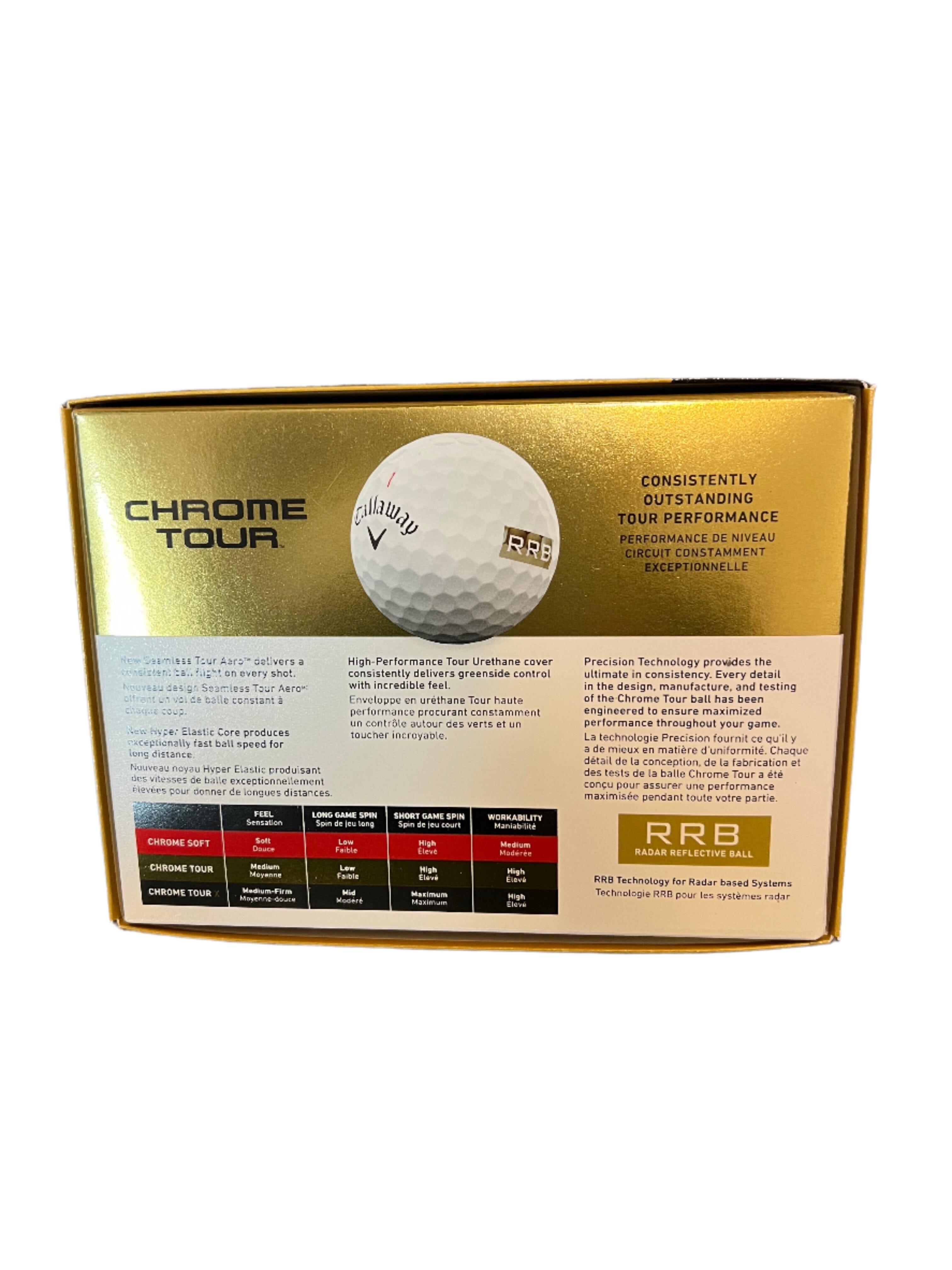 Callaway Chrome Tour RRB Golf Balls '24 Golf Balls Callaway