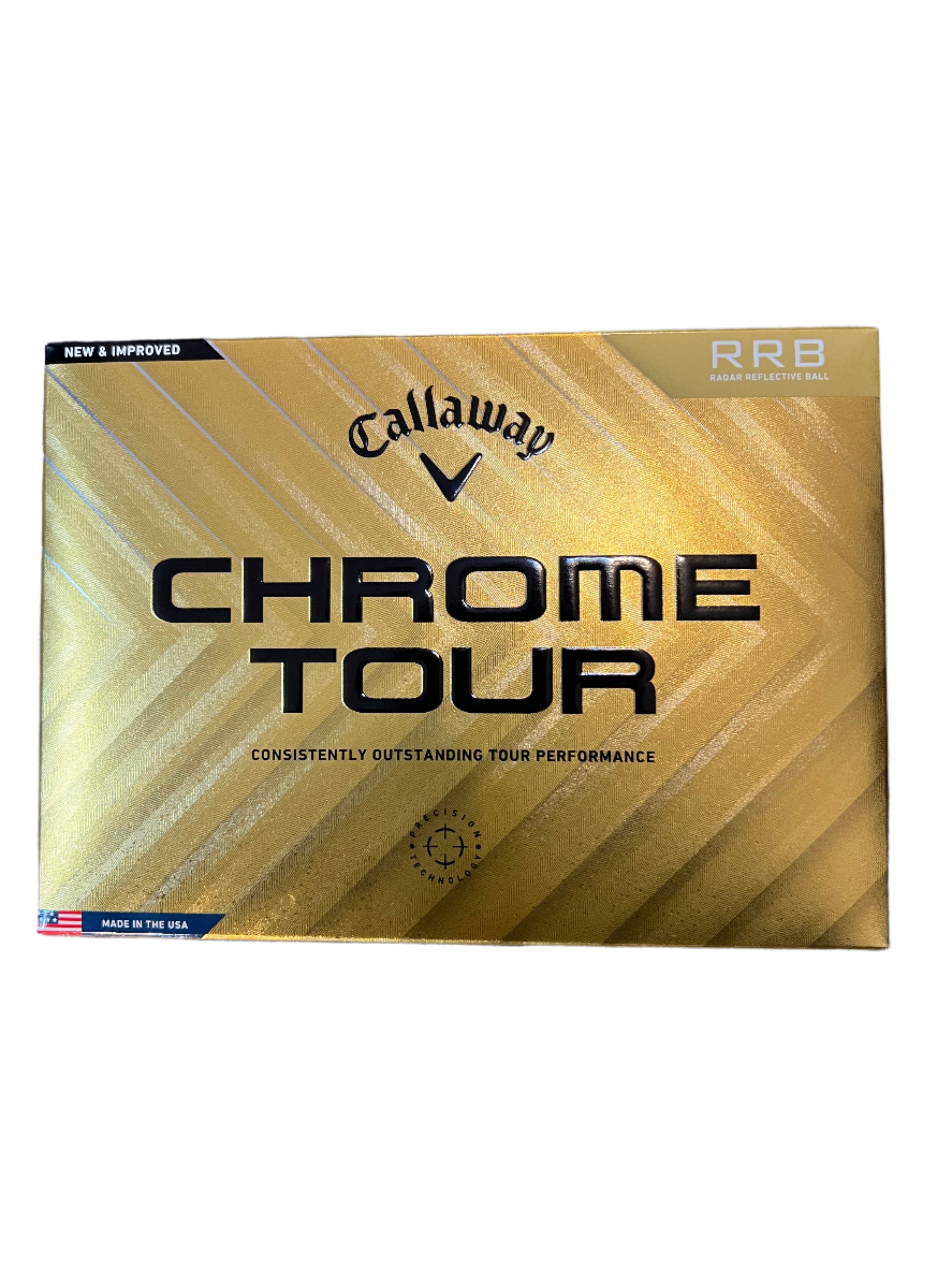 Callaway Chrome Tour RRB Golf Balls '24 Golf Balls Callaway Box/12 White
