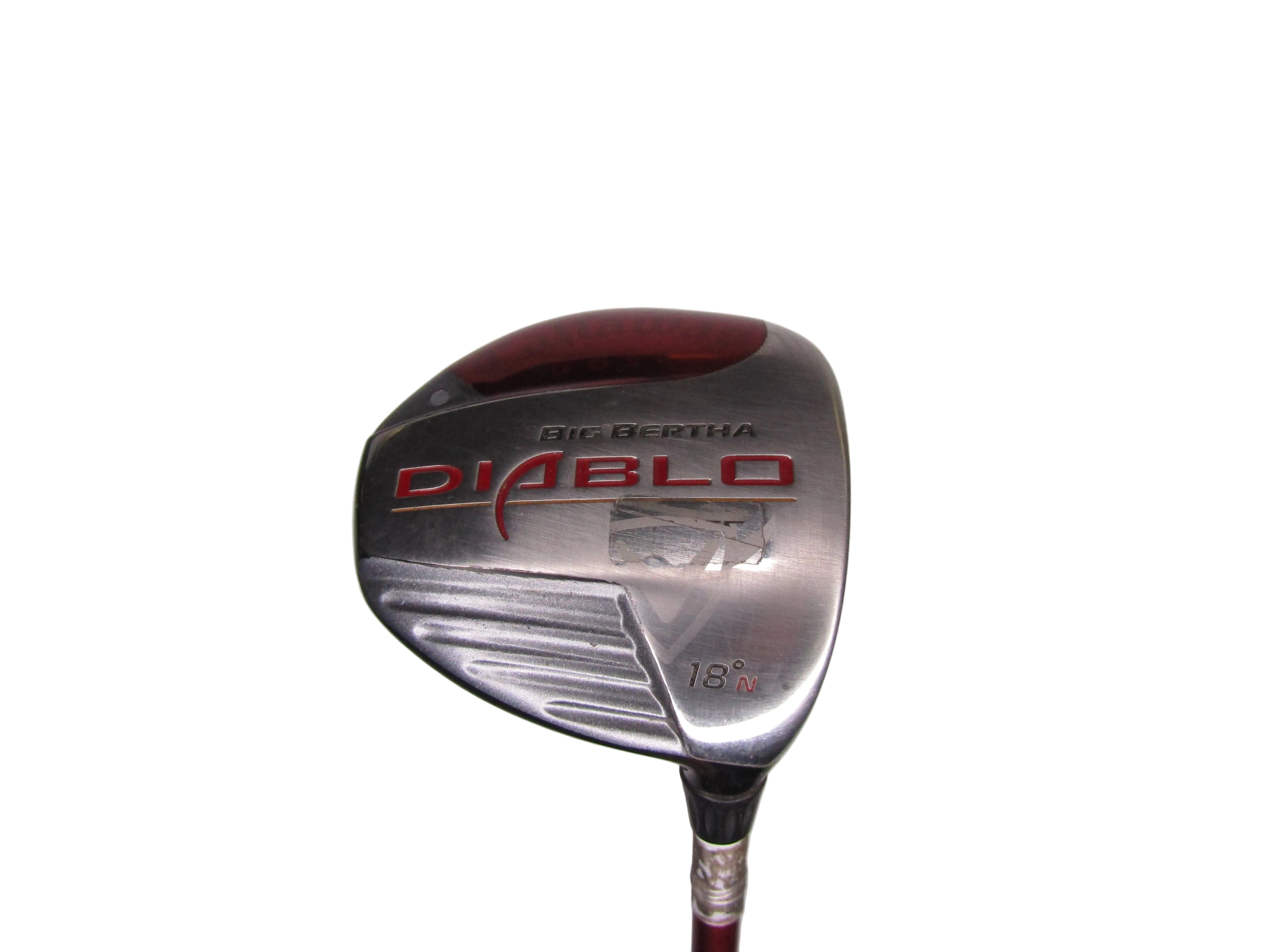 Callaway Diablo 18° #5 FW Stiff Flex Graphite Shaft Men's Right HC Pre-Owned Fairway Woods Callaway