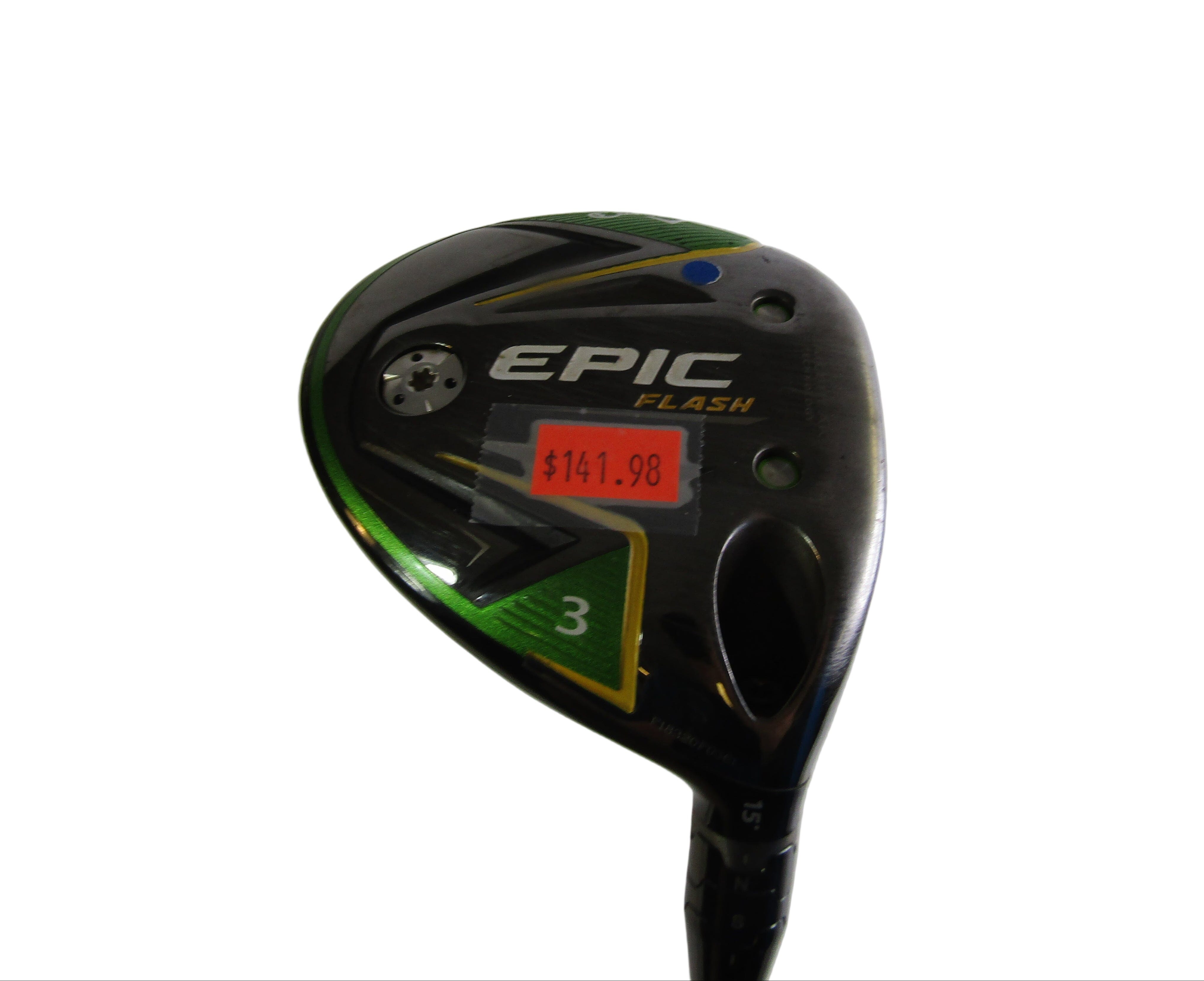 Callaway Epic Flash #3 15° Fairway Wood Extra Stiff Flex Graphite Men's Right Callaway