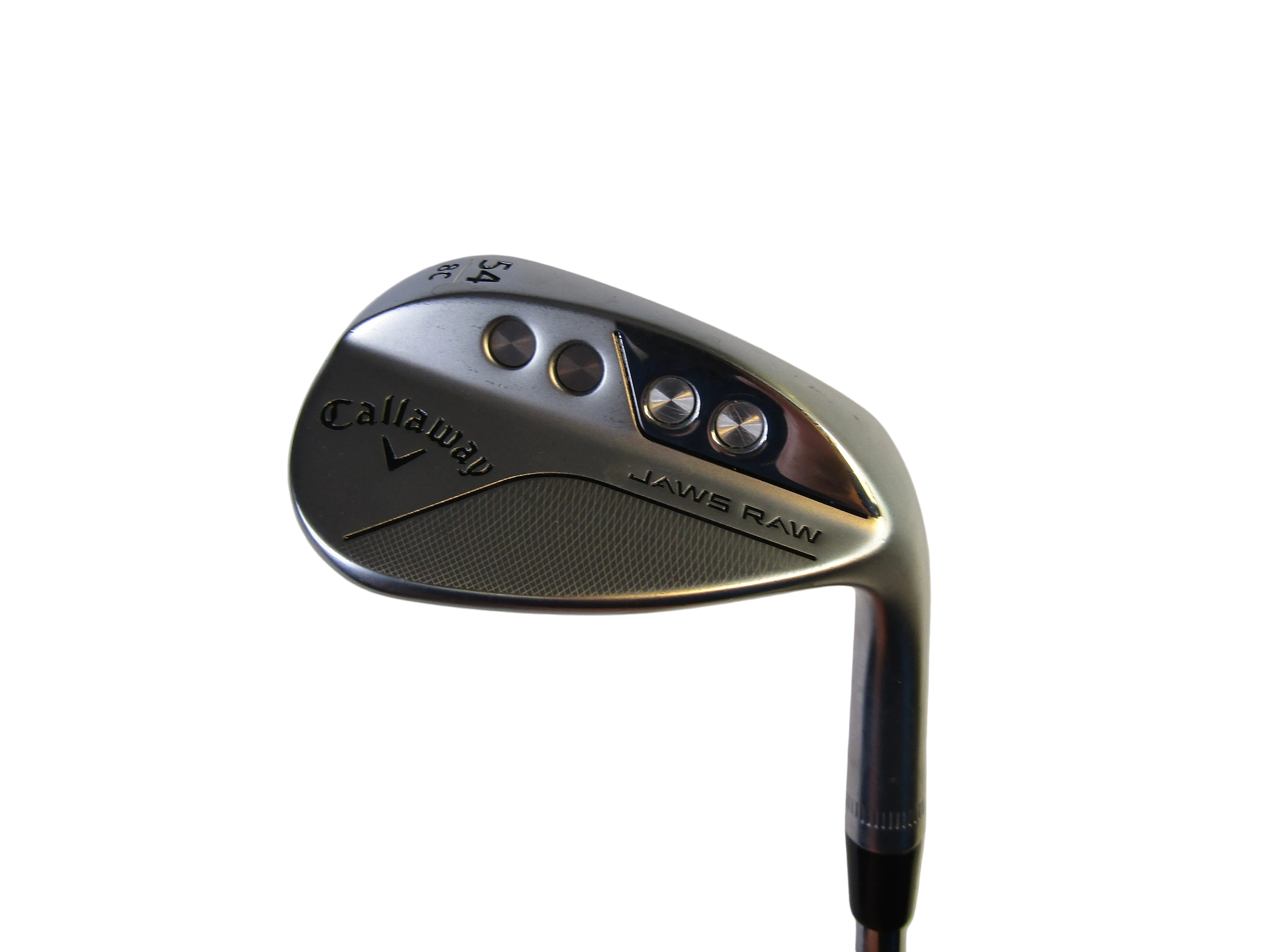 Callaway Jaws Raw Chrome 54.08° C Grind SW Wedge Flex Steel Men's Right Pre-Owned Wedges Callaway