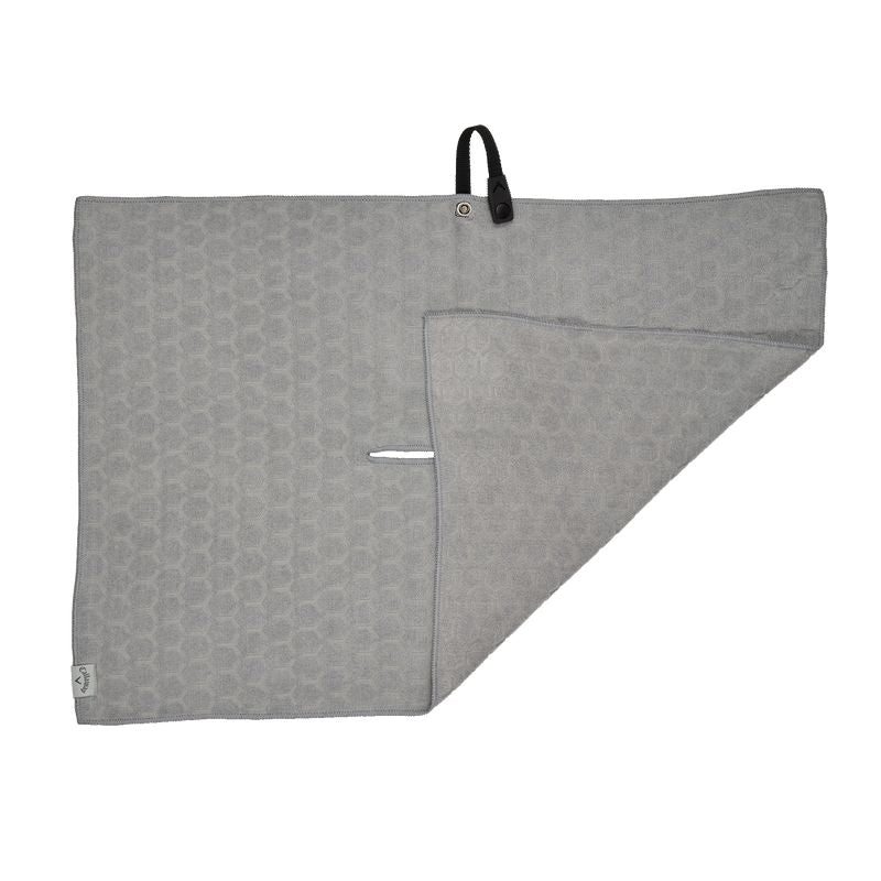 Callaway Outperform Microfiber Golf Towel Silver Golf Towels Callaway