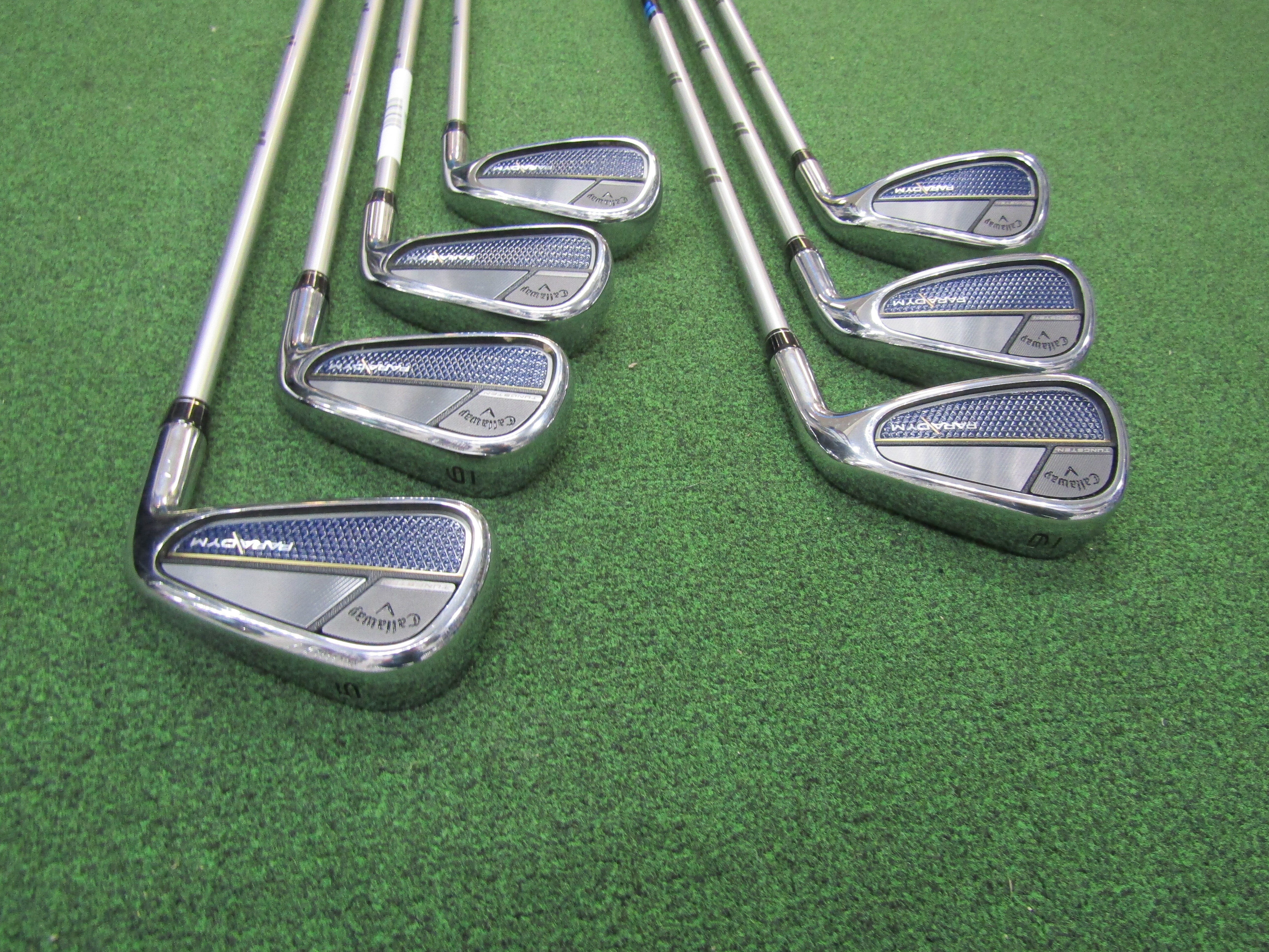 Callaway Paradym 5-PW AW Senior Flex Graphite Set Pre-Owned Golf Sets Callaway