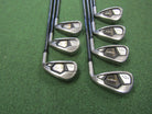 Callaway Rogue ST Max OS #5-PW, AW 7 pc. Iron Set Reg. Graph. Men's Rt Pre-Owned Iron Sets Callaway