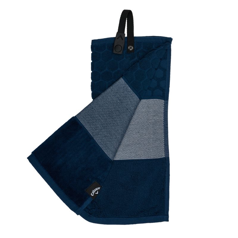 Callaway Trifold Golf Towel Navy Golf Towels Callaway