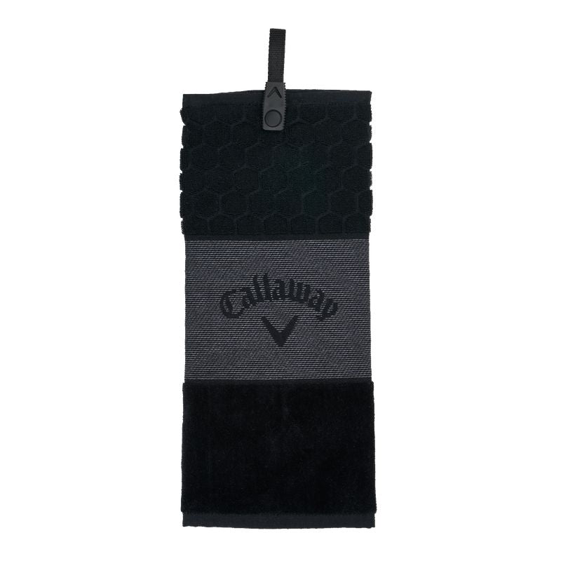 Callaway Trifold Golf Towel Navy Golf Towels Callaway Black