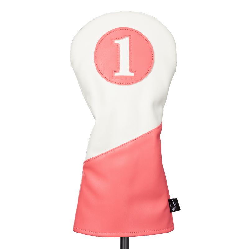 Callaway Vintage Driver Headcover Slmn/Whi '23 Headcovers Callaway