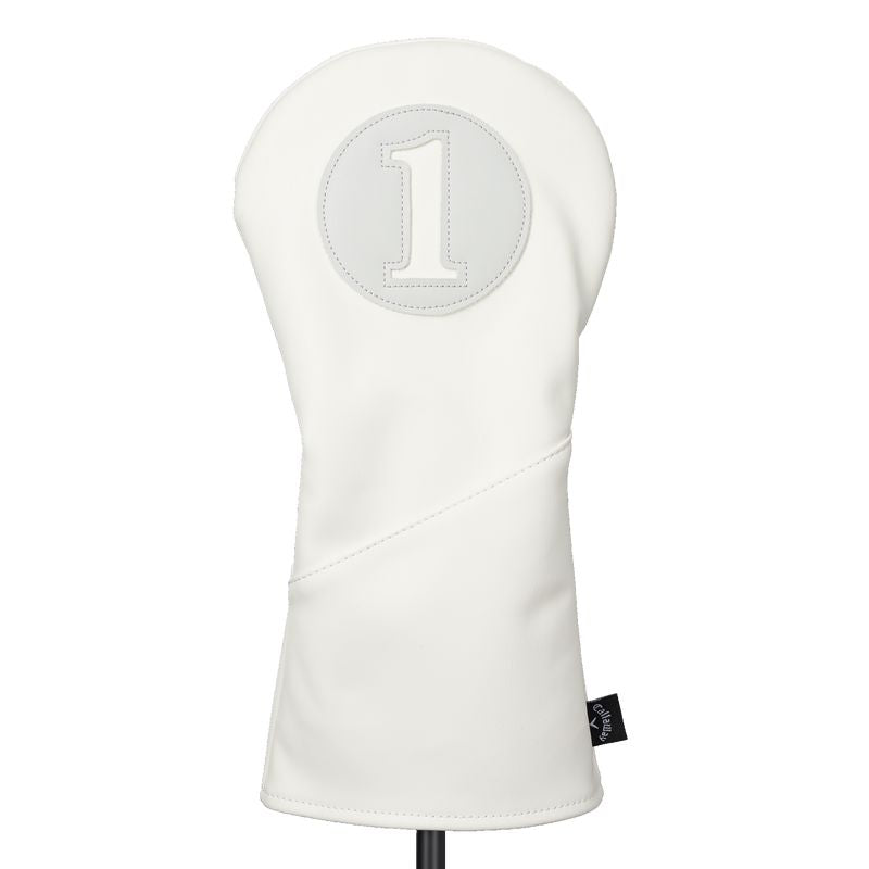 Callaway Vintage Driver Headcover Whi '23 Headcovers Callaway