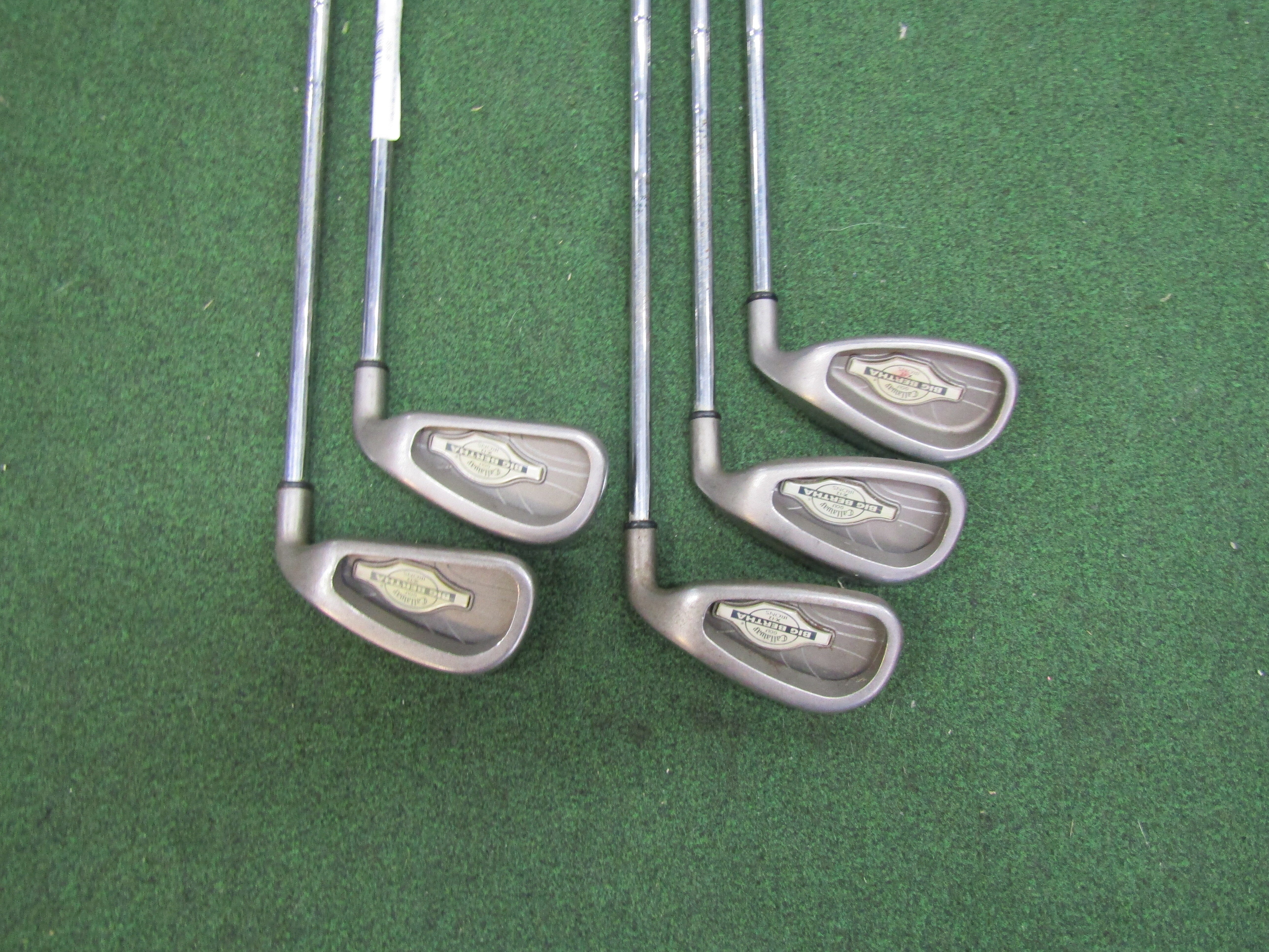 Callaway X-12 #6-PW 5pc Iron Set Regular Flex Steel Men's Right Pre-Owned Iron Sets Callaway