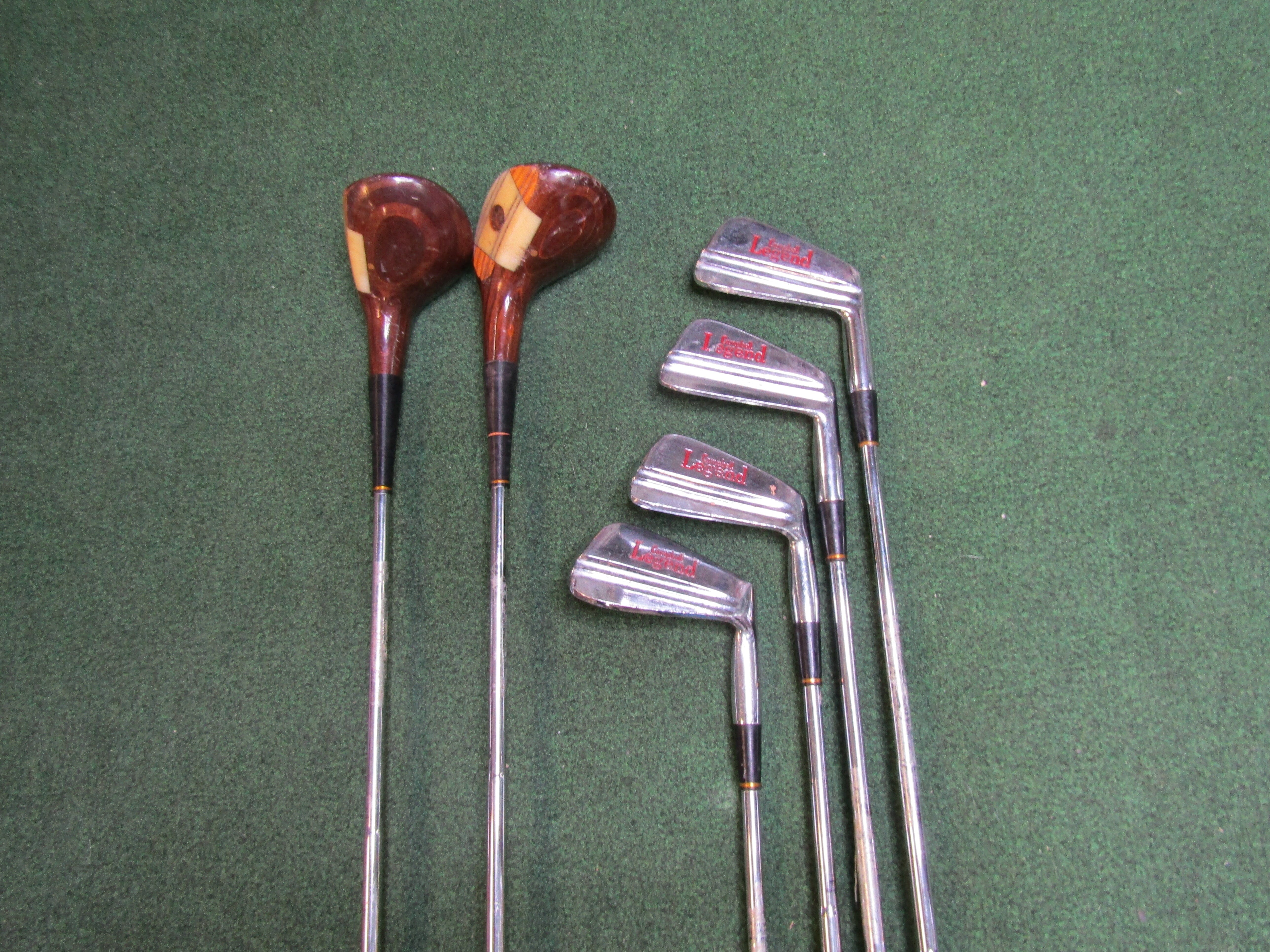 Campbell Legend 6pc Combo Set Regular Steel Right Pre-Owned Golf Sets Campbell