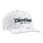 Cleveland Golf '24 Print Grey Hat Apparel Srixon White Print 
